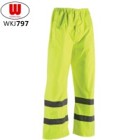 High visibility waterproof reflective pants