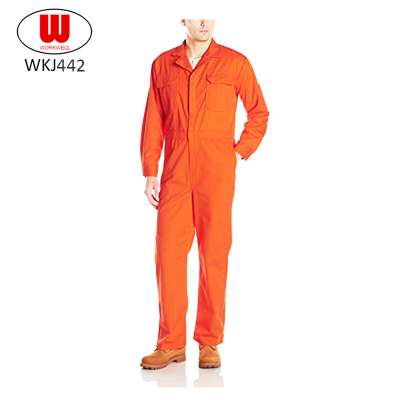 Polyester cotton fabric workwear coverall