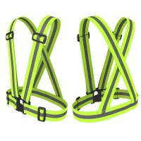 wholesale 3m Elastic Band reflective vest suspenders vest