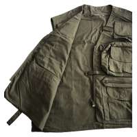 Multi-pocket Workwear Men's Outdoor  Photographing Vest Work vest cheap Fishing Vest