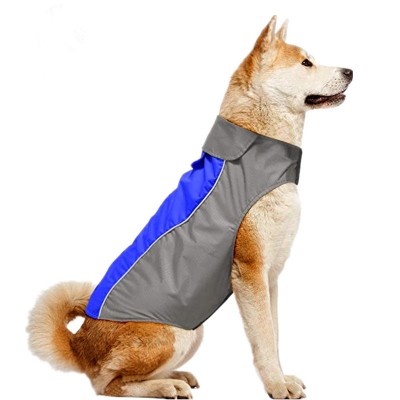 Two tones reflective waterproof pet coat