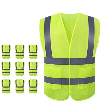 Wholesale cheap reflective safety men's vest